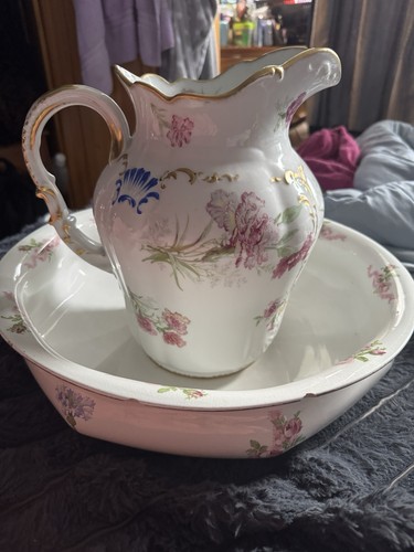 Vintage porcelain jug - vintage, &