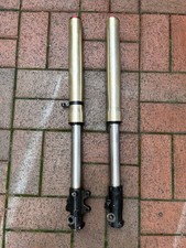 Pit Bike Front Forks Suspension With YOKES Bar RISERS Triple CLAMPS Welsh Stomp