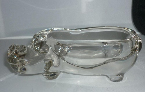 Sasaki clear crystal hippo - clear,