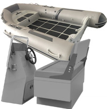 3.6M Waveline (Highfield) 360 ALUMINIUM True RIB with Console & Seat (MAX 25HP)