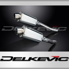 YAMAHA TDM900 2002-2013 225mm OVAL STAINLESS SILENCER EXHAUST KIT