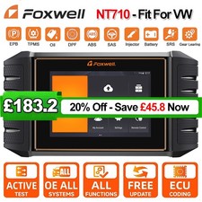 FOXWELL NT710 fit for Audi Car OBD2 Scanner Full System Diagnostic Bidirectional