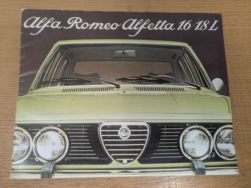 Alfa romeo alfetta original - alfetta,