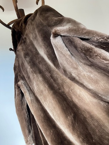 Sheared mink coat designer - mink,