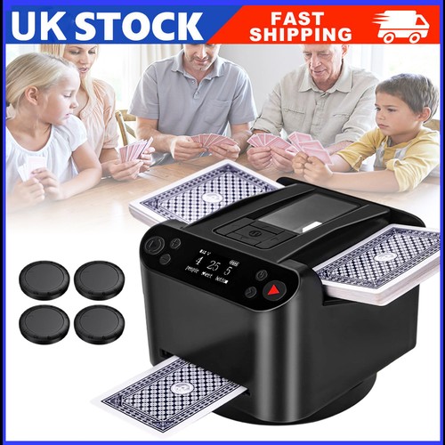 Automatic card shuffler - automatic,