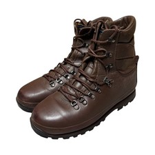 Altberg Defender Combat Boots - Brown Leather - Grade 1 - Size 9M