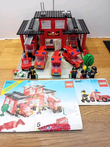 Lego 6382 vintage 1980 fire - lego,