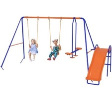 Four-In-One Metal Garden Swing