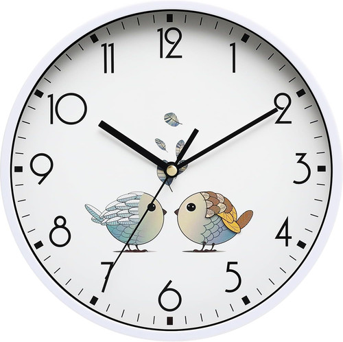 Inch round wall clock silent - inch,