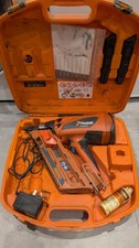 Paslode IM90i First Fix Nail Gun Tool and Box 2 Batteries