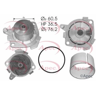 Apec water pump - water, coupe