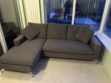 Corner Sofa Grey In Colour