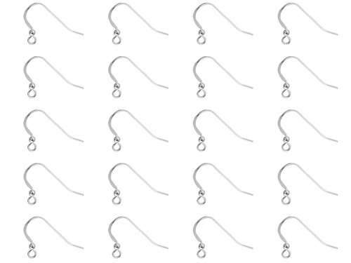 Sterling silver hook - hook, wire