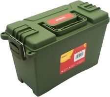 Lockable Toolbox, Waterproof Storage Case and Ammo Box Stackable 4.7L Capacity