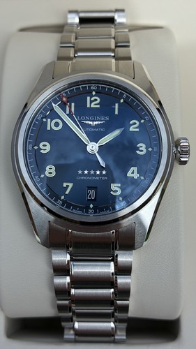 2026 longines spirit 37mm - longines, blue