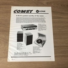 GRAM124 MAGAZINE ADVERT 11X8 LEAK 2000 AM/FM TUNER-AMPLIFIER