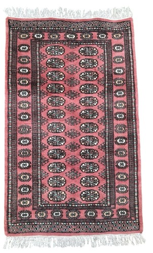 Hand knotted bokhara rug - bokhara,