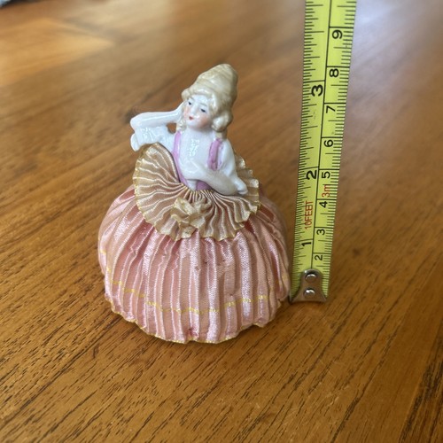 German porcelain half doll - german,