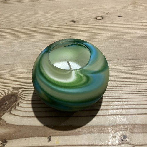 Mdina green art glass - green,