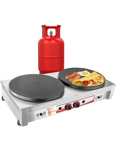 Professional double gas - gas, crepe