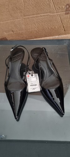 Black patent leather - black,