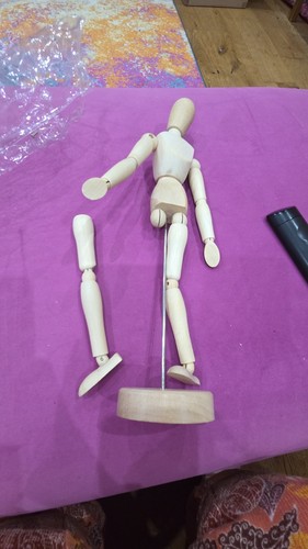 Wooden artist mannequin - wooden,