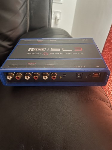 Rane scratch live sl3 audio - scratch,