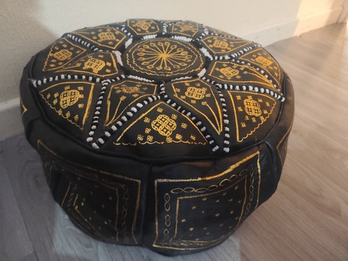 Handmade pouffe new genuine - handmade,