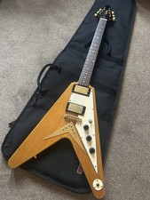 Epiphone '58 Korina Flying V 2000 w Upgrades (Read Description) (EBay Price)
