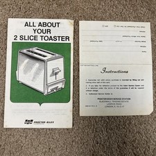 Vintage Proctor Silex Toaster