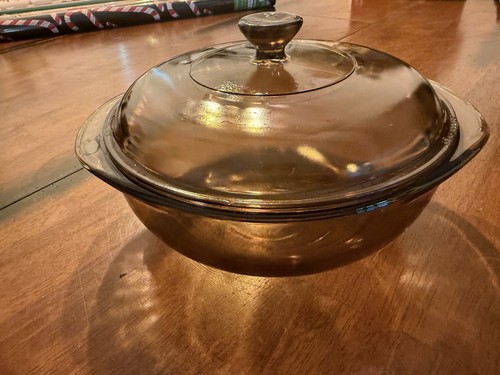 Vintage pyrex liter amber - vintage,