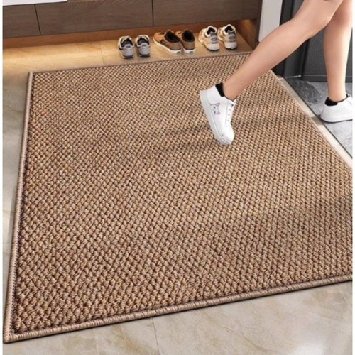 Faux sisal loop door - faux,