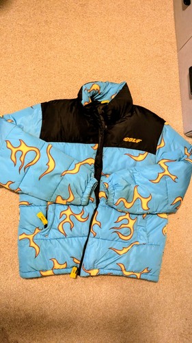 Designer blue puffer - blue,