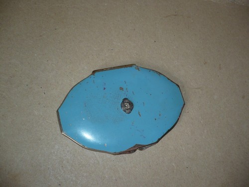 Turquoise enamel marcasite - enamel,