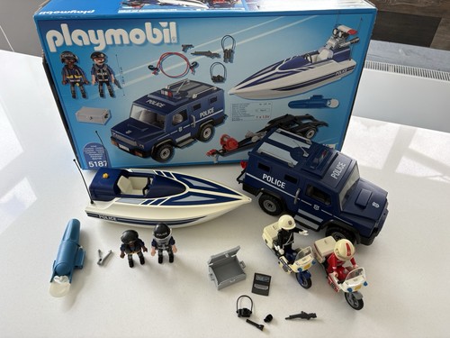 Playmobil 5187 police van - playmobil,