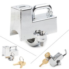 Chrome Motorcycle Helmet Lock For Harley-Davidson Softail Road King Fat Boy AF3