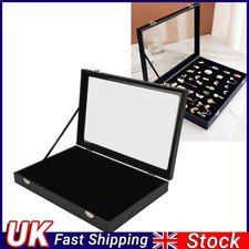 Pin Display Case Clear Dustproof Medal Display Case Frame Badges Pin Jewelry.