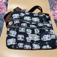 Betty Boop Bag messenger noir