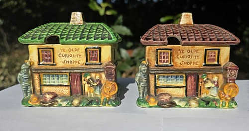 Pair sugar preserve pots - of,