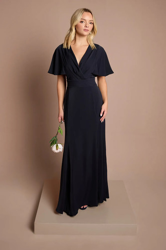Coast navy line dress womens - a-line,