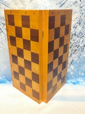 Vintage Soviet Wooden Chess