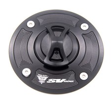 Keyless Motorcycle Gas Fuel Tank Cap Cover For Suzuki SV650 1999-2002 SV 650