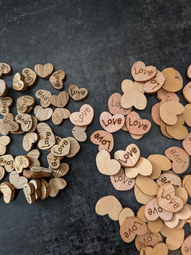 Small rustic wooden love - small,