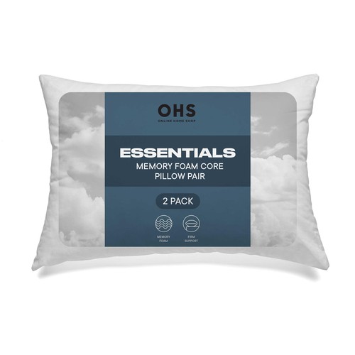 Ohs memory foam core pillow - ohs,