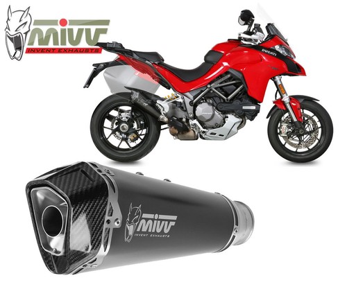 Mivv exhaust delta race - exhaust, black