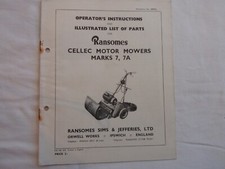Ransomes vintage lawnmower