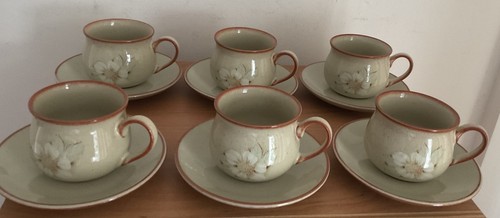 Denby daybreak cups and 6 - cups,