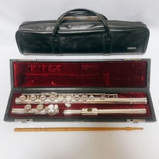 YAMAHA YFL-511 YFL511 Flute Professional Silver E-mechanism Operation confirmed