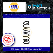 Coil Spring fits BMW 520D E60 2.0D Rear 05 to 09 Suspension NAPA 33536763052 New