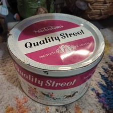 Rare Vintage Quality Street Tin 1960’s  